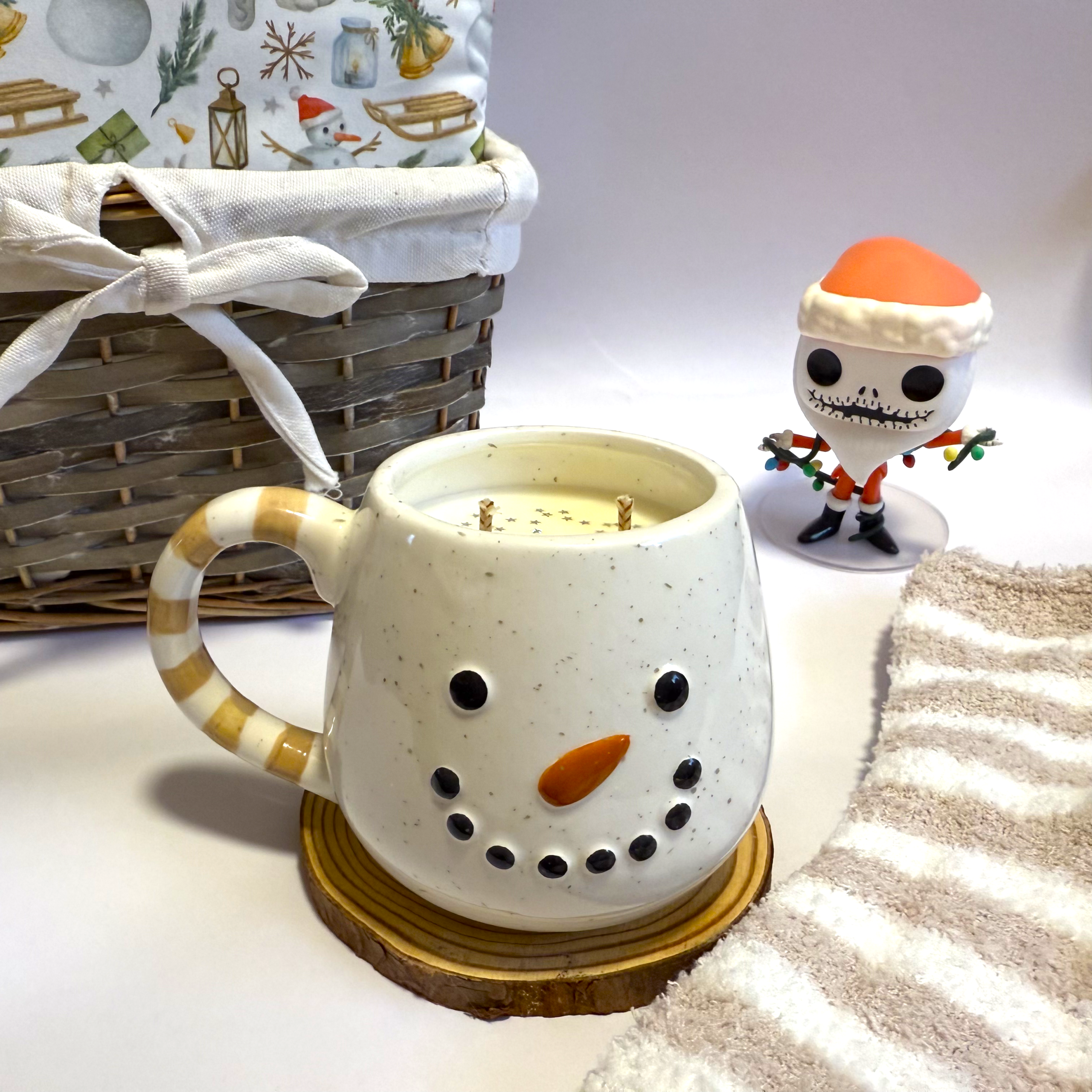 TAZA VELA SNOWMAN - Imagen 2
